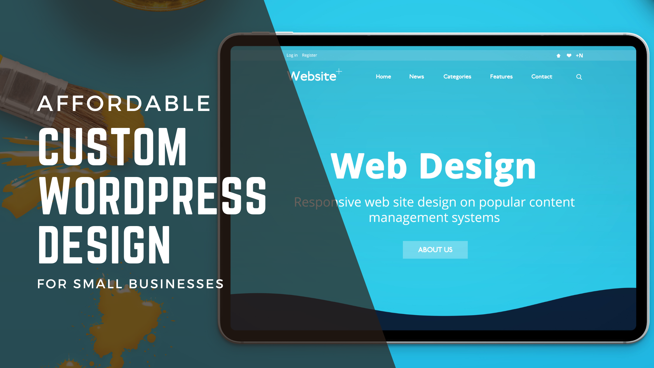 Affordable Custom WordPress Design for Small Businesses